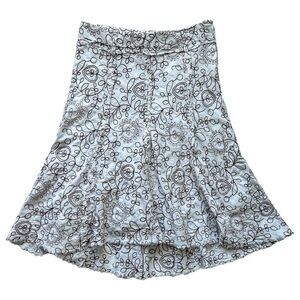 Y2K Cottagecore Low Rise Midi Skirt